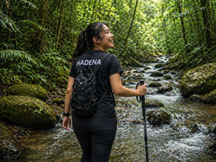 aktivitas trekking di sentul bogor