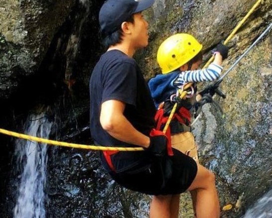 canyoneering sentul, rekomendasi tempat canyoneering dekat jakarta